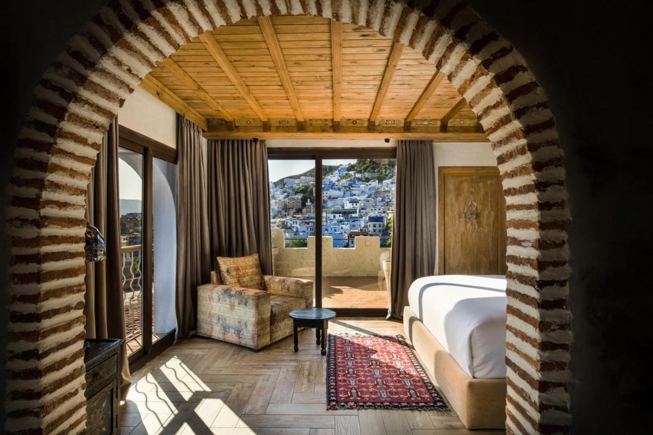 Dar Echchaouen Maison D'Hotes & Riad Шефшауэн Экстерьер фото